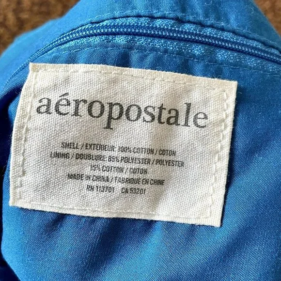 Aeropostale 87 Blue Tote Bag - Picture 7 of 8